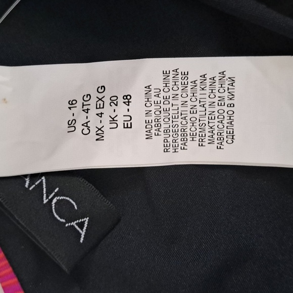 La Blanca IN FULL BLOOM FLORAL MULTI Reversible Hipster Bikini Bottom - Picture 7 of 10